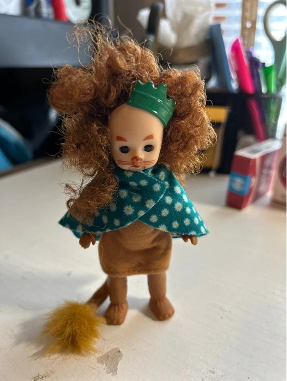 Cowardly lion madame Alexander doll